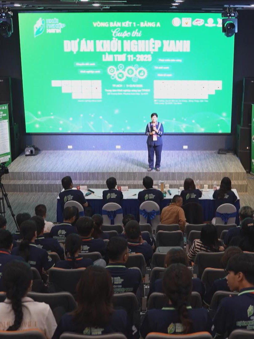 63 dự án đầu tiên tại vòng thi Bán kết Khởi nghiệp Xanh 2025