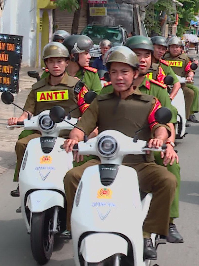 Ra mắt mô hình "tuần tra xanh": Đảm bảo an ninh trật tự và kết hợp bảo vệ môi trường