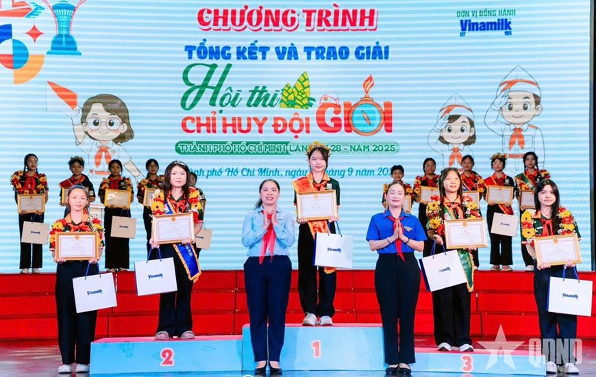 TP.HCM trao giải Hội thi Chỉ huy Đội giỏi Thành phố lần thứ 28- Ảnh 3.