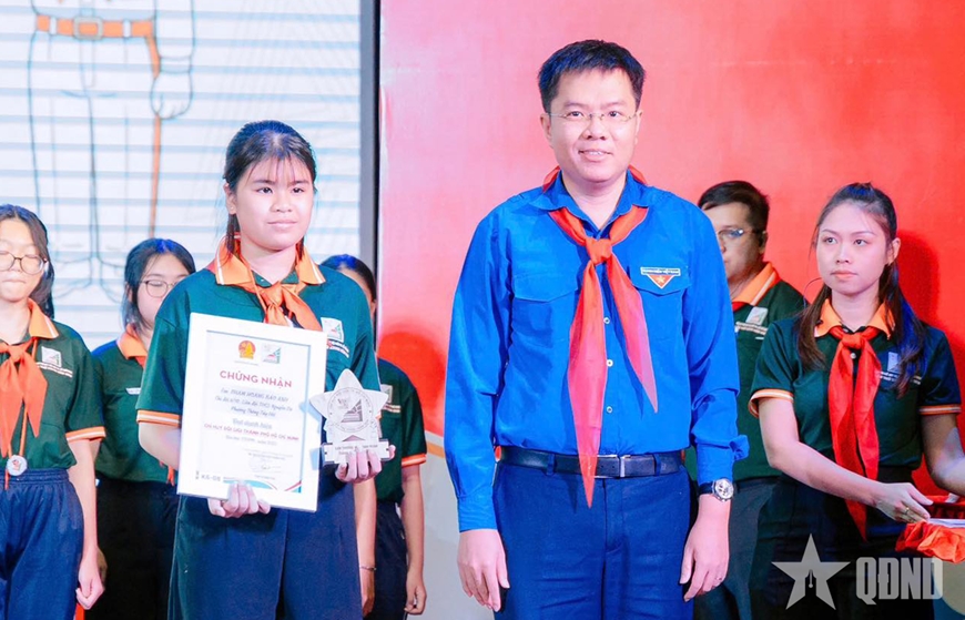 TP.HCM trao giải Hội thi Chỉ huy Đội giỏi Thành phố lần thứ 28- Ảnh 2.