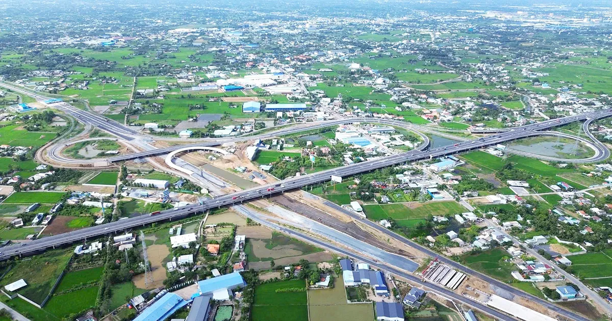 Dự án đường Vành đai 3 TP.HCM đã thông xe tạm nhiều đoạn qua tỉnh Tây Ninh