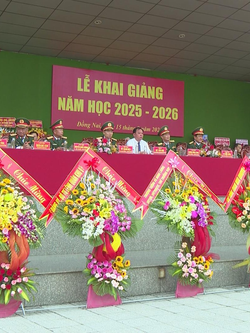 Trường Sĩ quan Lục quân 2 khai giảng năm học 2025 - 2026