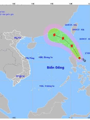 Dự báo vùng ảnh hưởng nặng nhất của bão số 8 tiềm năng trên Biển Đông