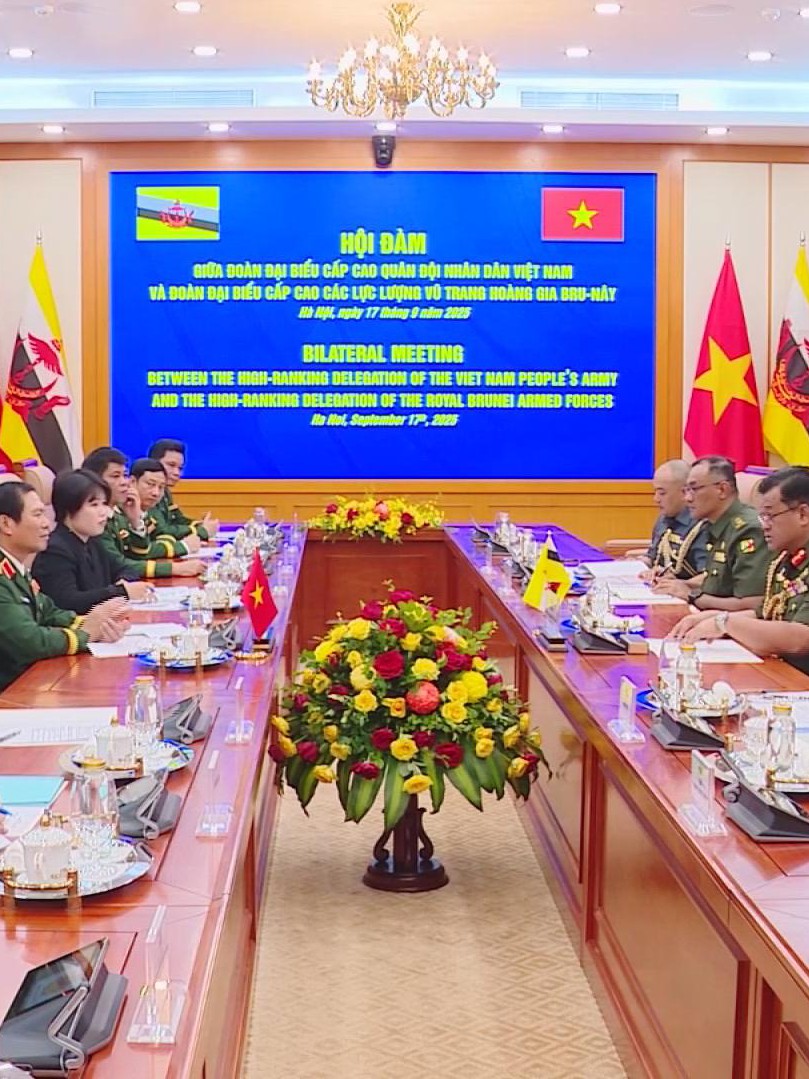 Tăng cường hợp tác quốc phòng Việt Nam - Brunei
