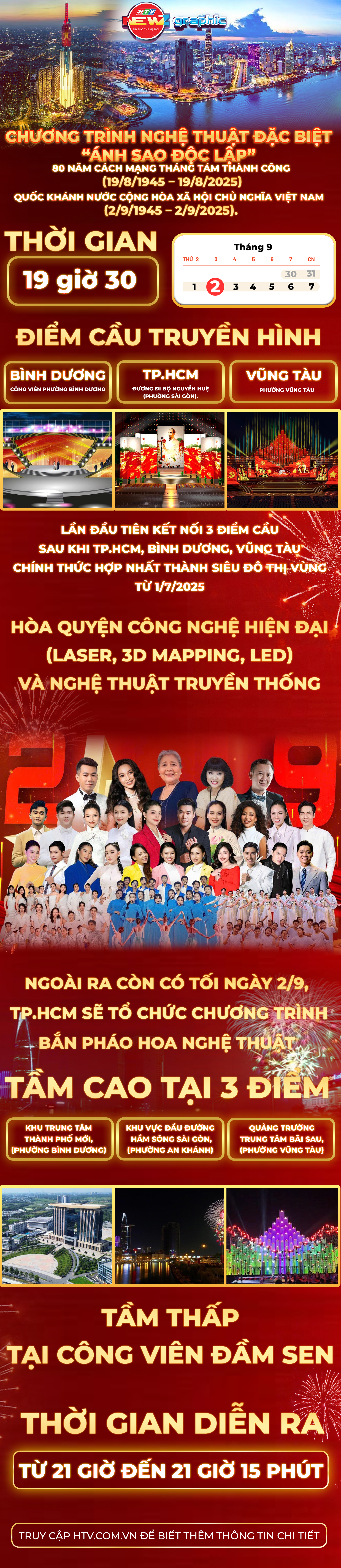 "Ánh sao độc lập” – Khúc hùng ca mừng 80 năm Quốc khánh, thăng hoa cùng pháo hoa nghệ thuật - Ảnh 1.
