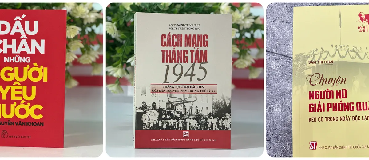 Những trang sách gợi nhắc mùa thu lịch sử