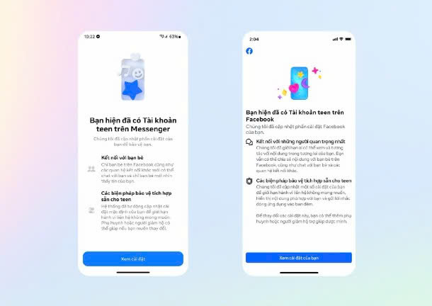 Meta ra mắt Teen Account trên Facebook và Messenger tại Việt Nam - Ảnh 1.