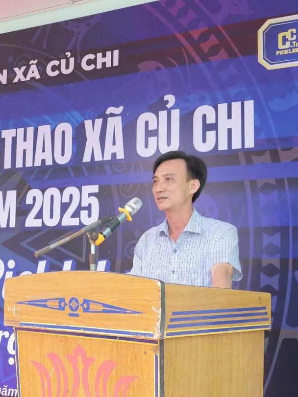 Giải vô địch Pickleball Củ Chi mở rộng 2025 chính thức khởi tranh