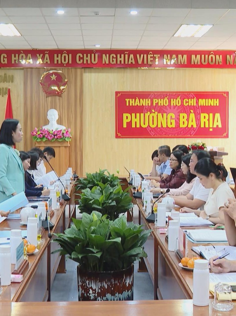 Kiểm tra, giám sát công tác chuẩn bị bầu cử tại phường Bà Rịa