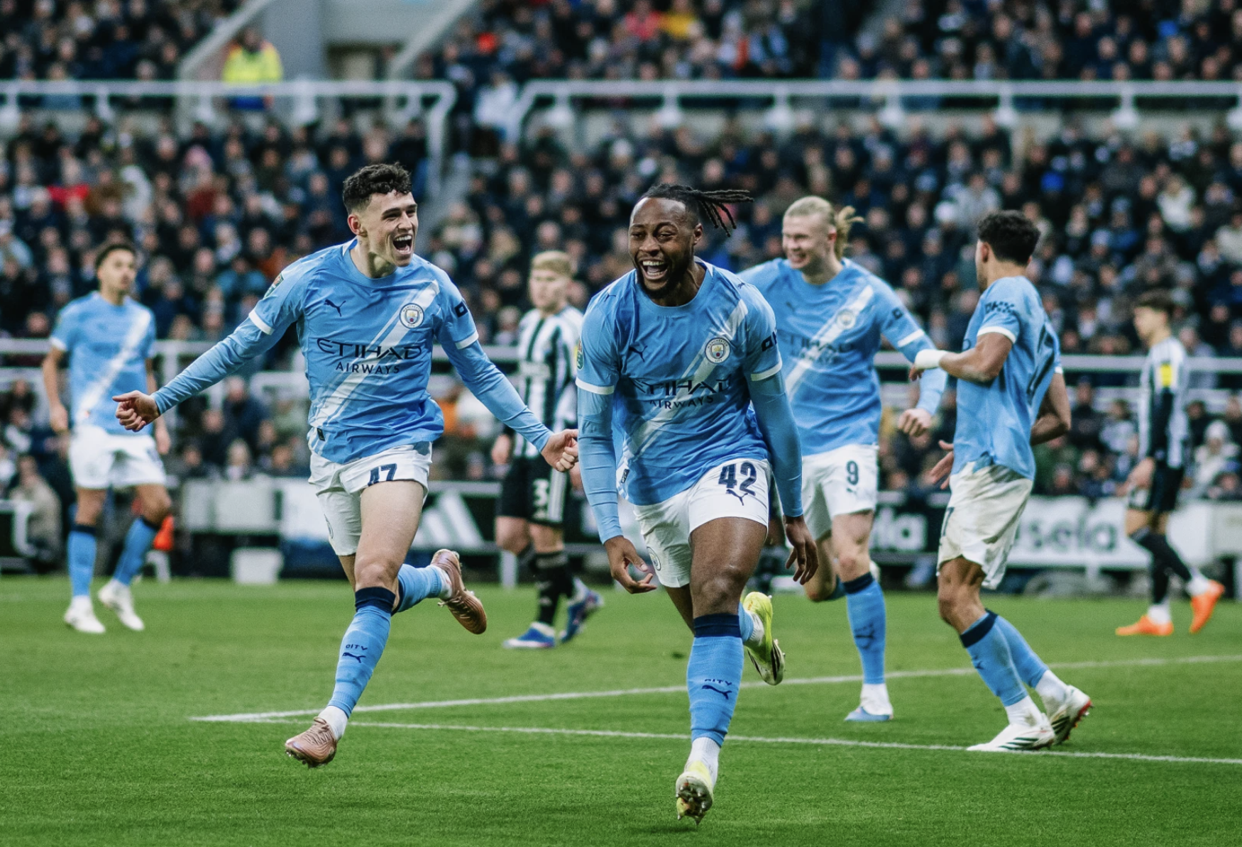 Tân binh Semenyo tỏa sáng, Man City quật ngã Newcastle ở bán kết League Cup - Ảnh 4.