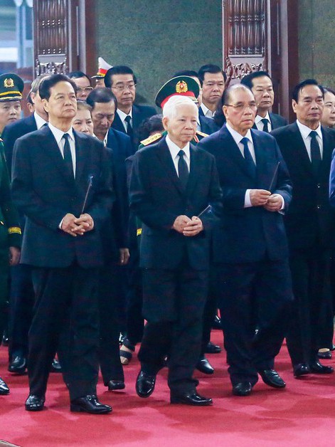 Lễ viếng Đại tướng Lê Văn Dũng, nguyên Chủ nhiệm Tổng cục Chính trị Quân đội nhân dân Việt Nam