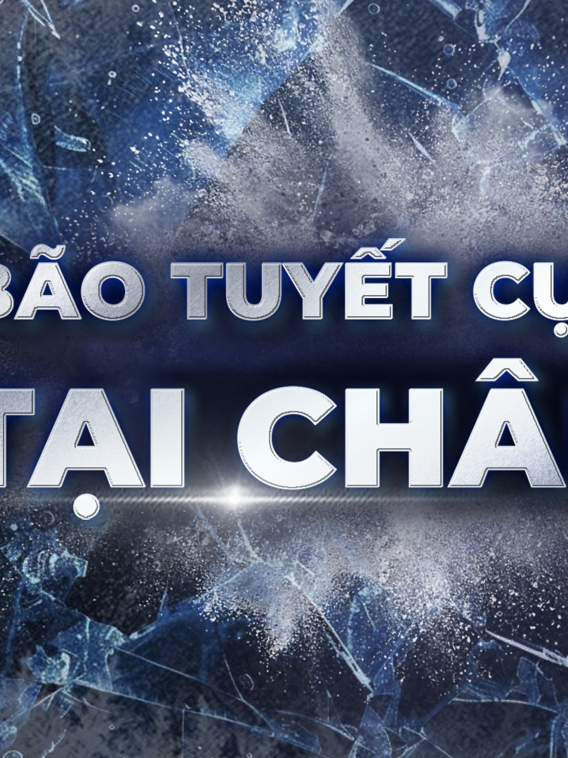 NRTG: Bão tuyết cực đoan tại châu Âu