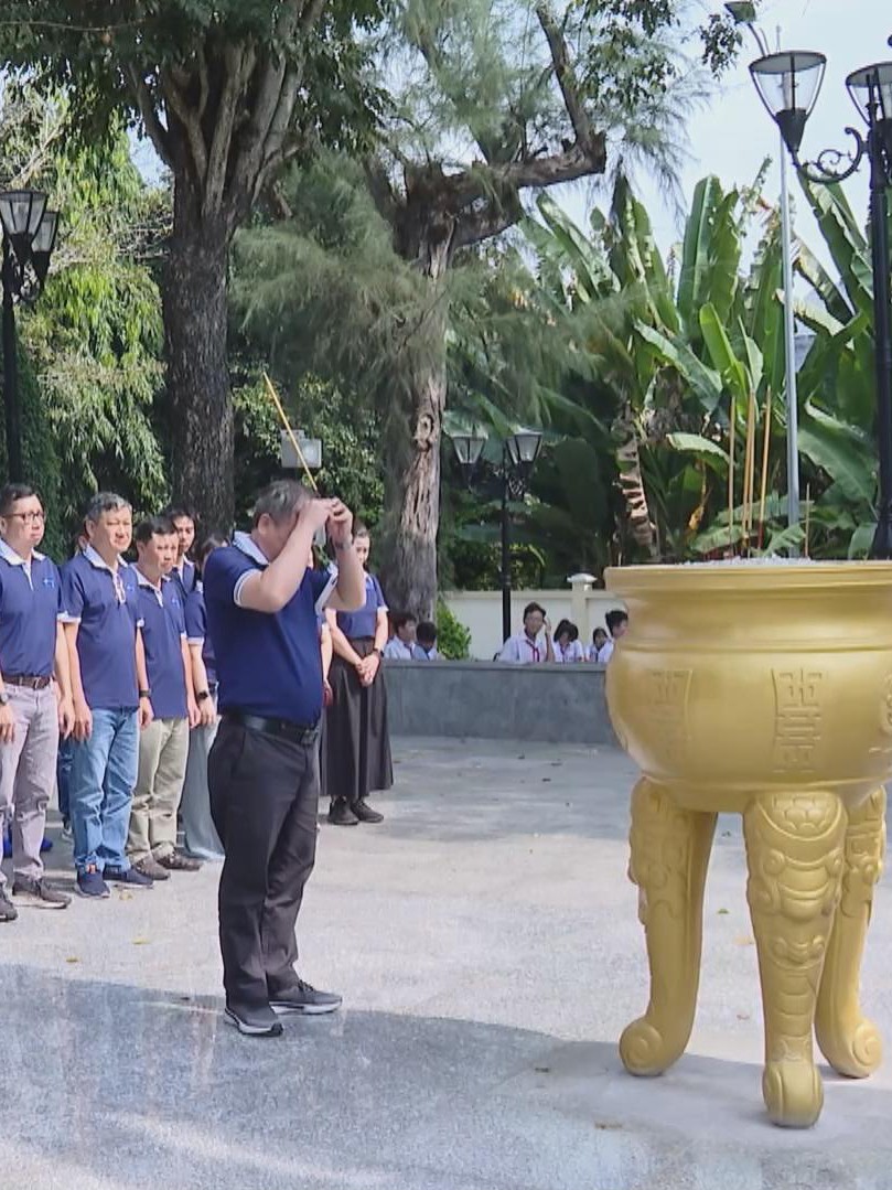 Chi bộ HTV-TMS tổ chức hành trình về nguồn tại Khu di tích Minh Đạm