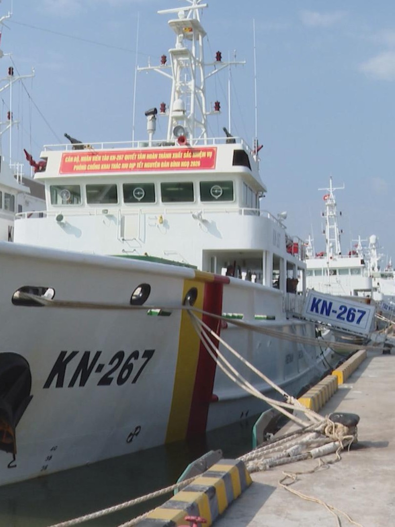 Kiểm ngư Chi đội số 2 xuất quân tuần tra, trực sẵn sàng chiến đấu xuyên Tết Nguyên đán