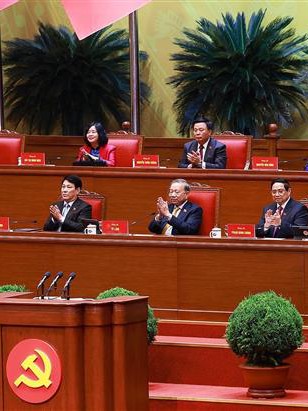 Thông báo về ngày làm việc thứ tư Đại hội đại biểu toàn quốc lần thứ XIV của Đảng