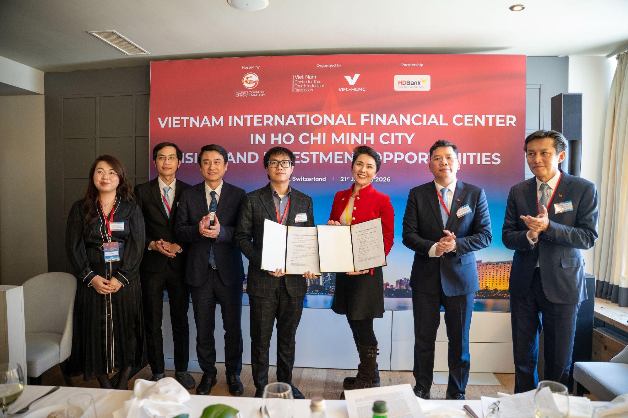 GOE Alliance khẳng định vai trò kết nối toàn cầu trong phát triển nền kinh tế on-chain tại Davos 2026- Ảnh 1.