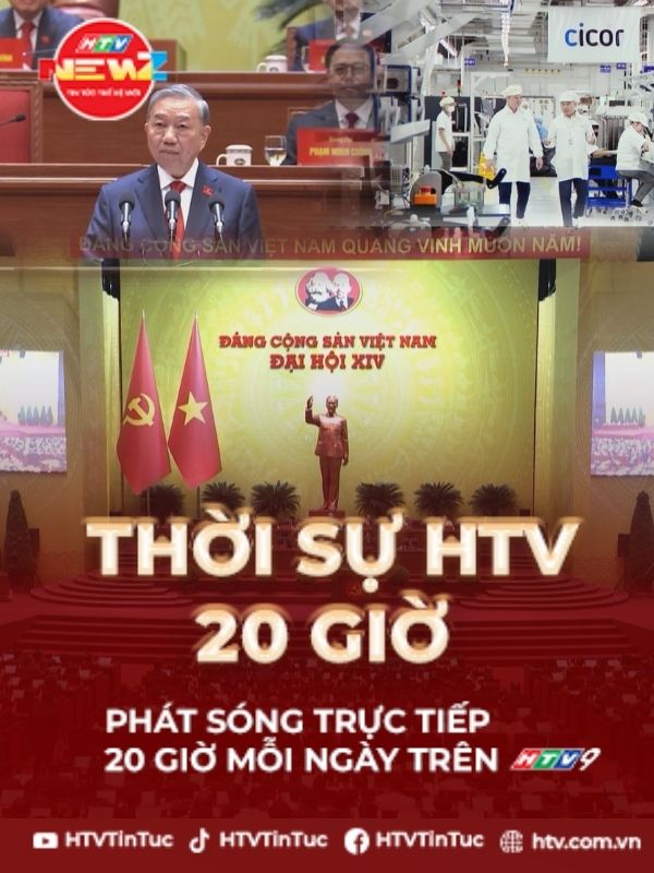 Thời sự HTV ngày 23/1/2026 | Đồng chí Tô Lâm giữ chức Tổng Bí thư Ban Chấp hành Trung ương Đảng khóa XIV