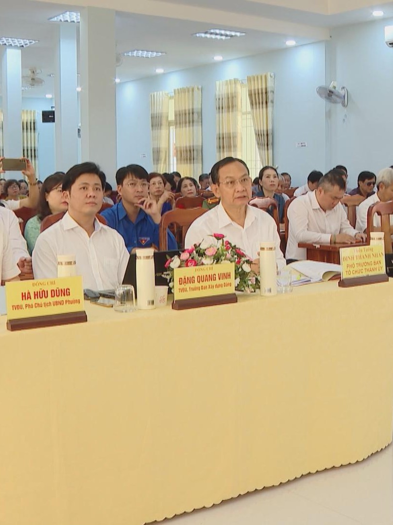 Đảng bộ phường Tam Thắng: Quyết tâm xây dựng tổ chức Đảng vững mạnh, toàn diện