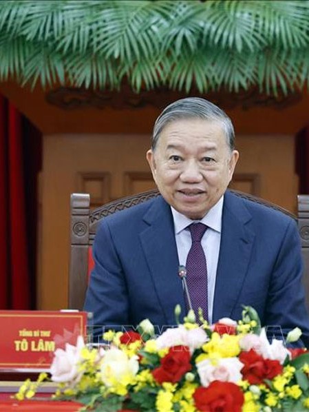 Tổng thống Liên bang Nga Vladimir Putin điện đàm với Tổng Bí thư Tô Lâm