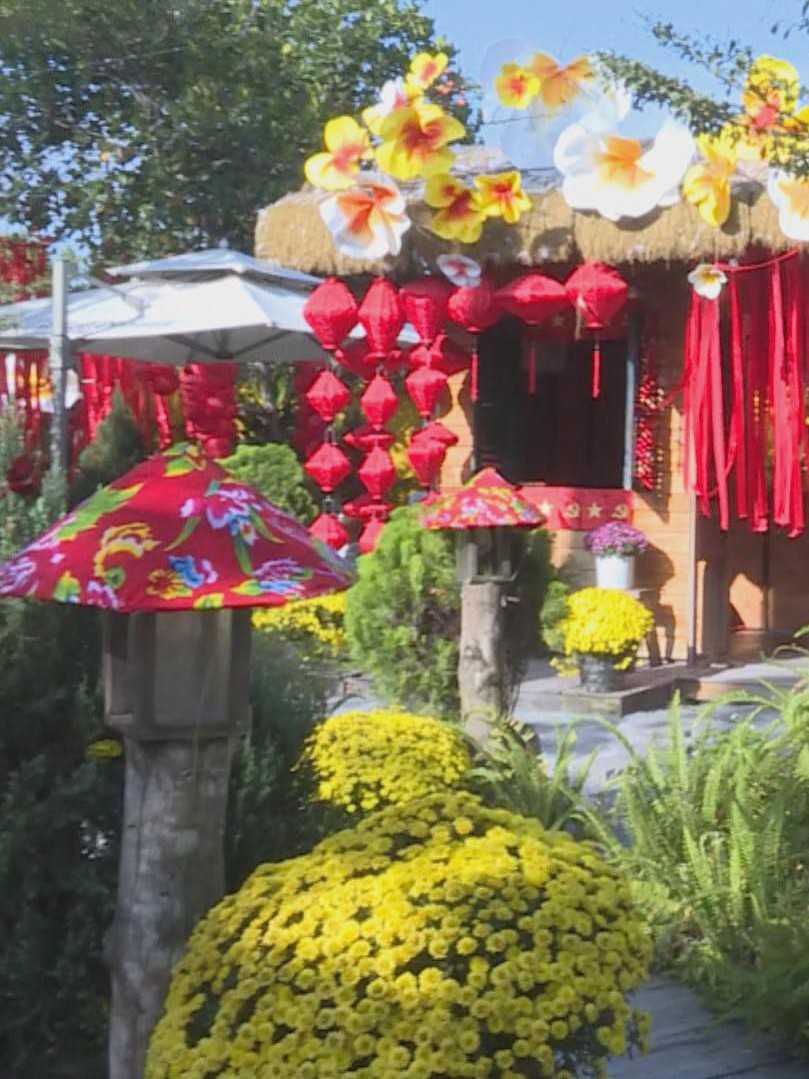 Không gian Tết xưa hút giới trẻ dịp cận Tết