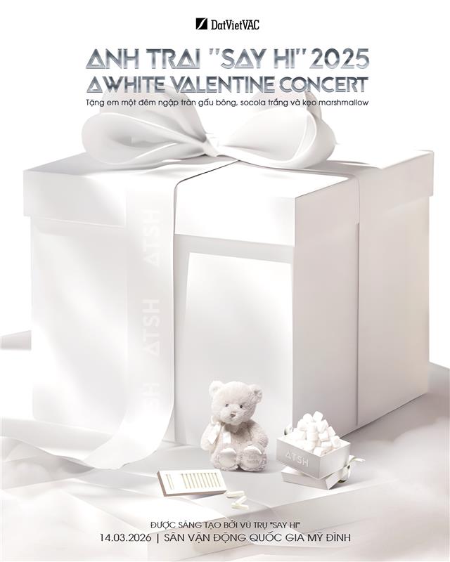 Concert Anh trai “Say hi” 2025 – A White Valentine: Vé Early Bird cháy sạch sau 40 phút - Ảnh 5.