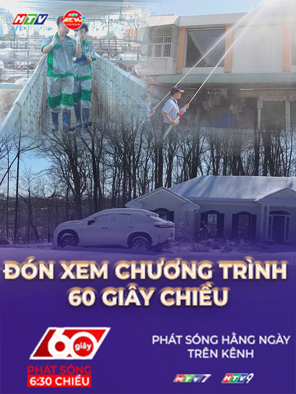 60 Giây ngày 27/1/2026 | TP. Hồ Chí Minh đảm bảo ổn định nguồn thịt dịp cuối năm