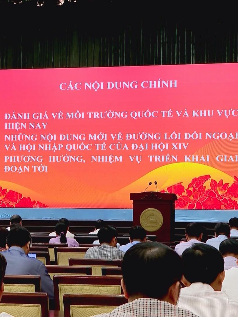 Hội nghị báo cáo viên Trung ương toàn quốc thông báo nhanh kết quả Đại hội XIV của Đảng