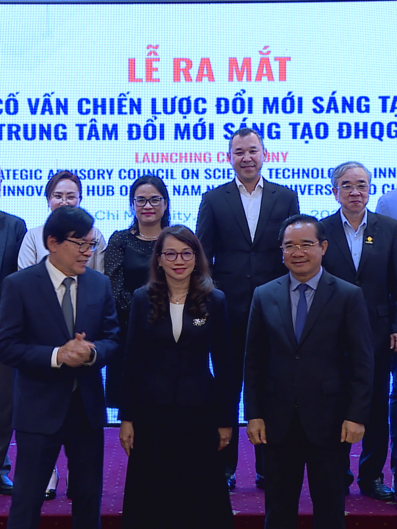 Đại học Quốc gia TP. Hồ Chí Minh ra mắt Hội đồng Cố vấn chiến lược Đổi mới sáng tạo và Trung tâm Đổi mới sáng tạo