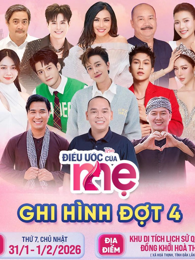 "Điều ước của mẹ" sẽ ghi hình đợt 4 tại Đăk Lăk