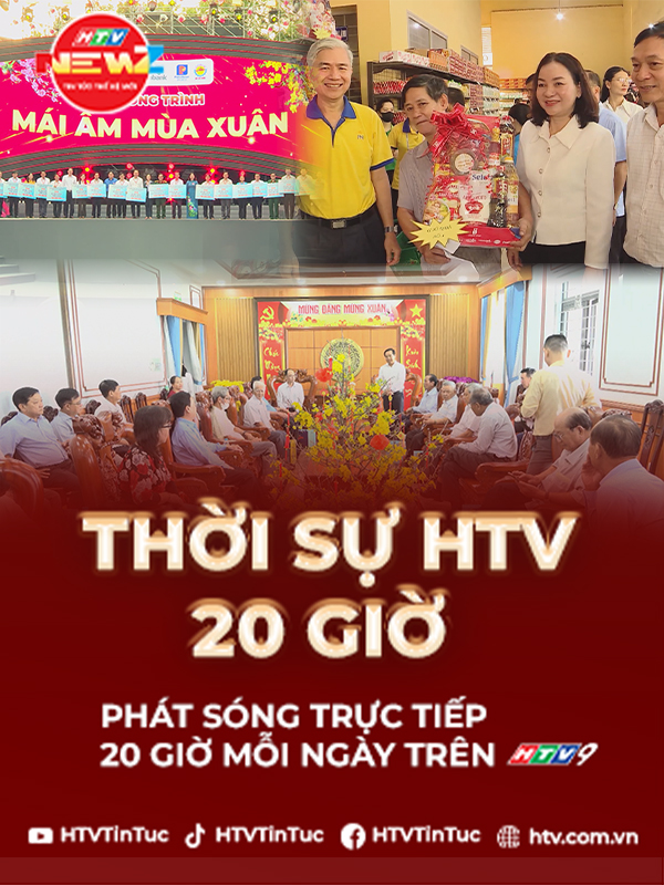Thời sự HTV ngày 31/1/2026 | Lãnh đạo TP. Hồ Chí Minh thăm hỏi, trao quà cho gia đình chính sách, hộ nghèo, cận nghèo