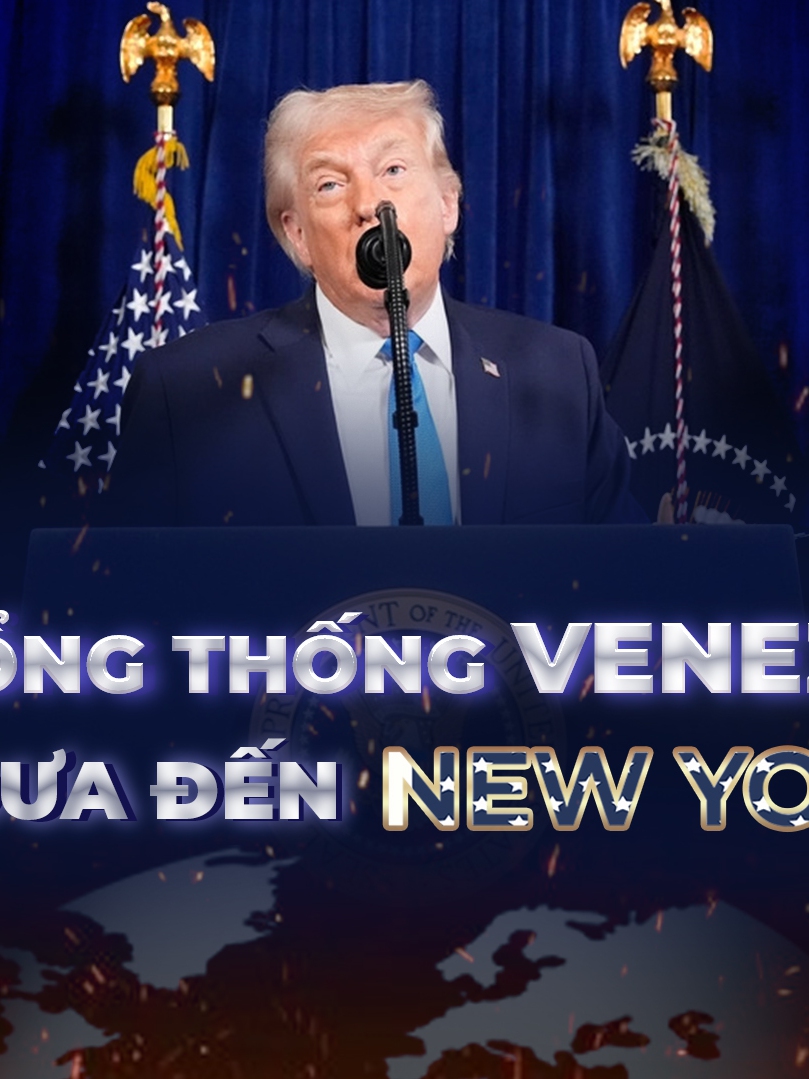 Cựu Tổng thống Venezuela được đưa đến New York, Mỹ