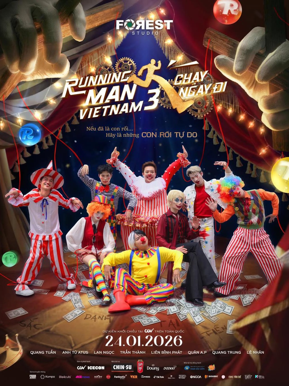 Tập cuối Running Man Vietnam mùa 3 sẽ "chạy" thẳng ra rạp chiếu phim