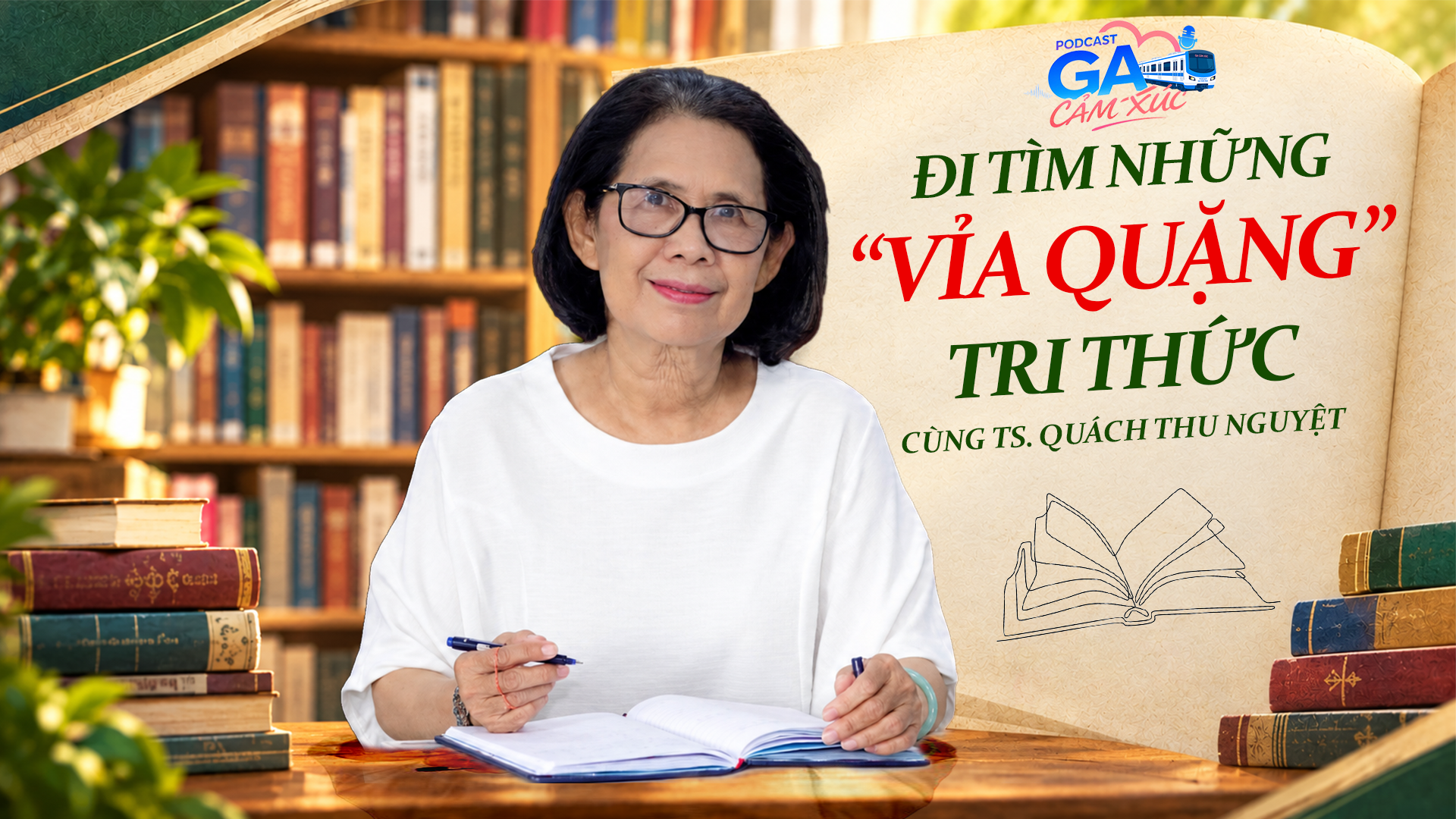 Đi tìm những “vỉa quặng” tri thức cùng TS. Quách Thu Nguyệt
