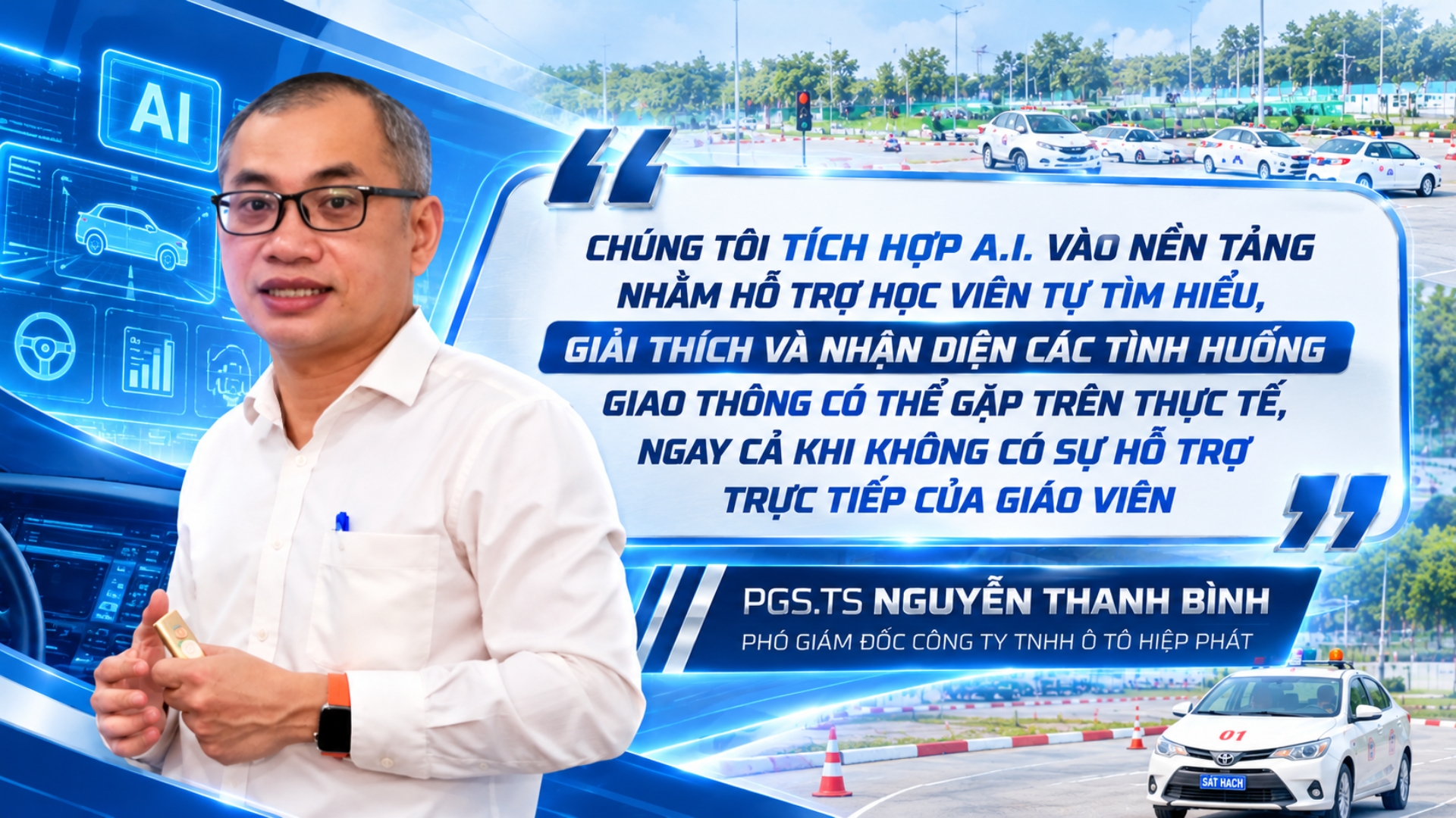 Mô hình học lái xe mới: Học lái xe ô tô mọi lúc, mọi nơi nhờ nền tảng số tích hợp A.I. - Ảnh 7.