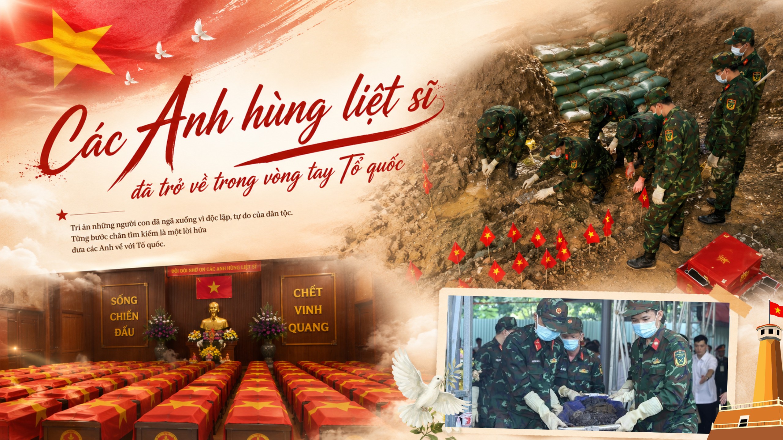 "Tìm lại tên Anh": Tri ân những “người mở lối ký ức”