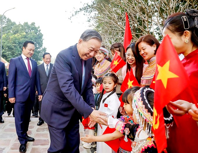 Khánh thành Nhà tưởng niệm Chủ tịch Hồ Chí Minh tại Di tích Đồi E2- Ảnh 1.