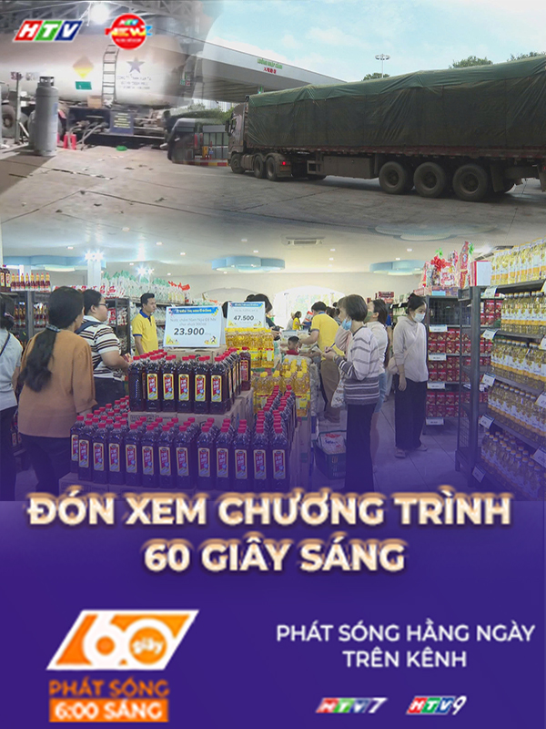 60 Giây ngày 01/02/2026 | TP. Hồ Chí Minh: Siêu thị mini 0 đồng mang Tết cho bà con khó khăn
