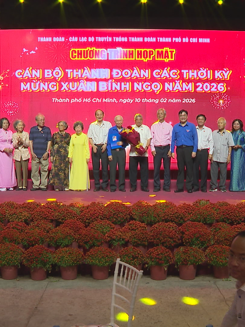 TP. Hồ Chí Minh gặp mặt cán bộ Đoàn các thế hệ dịp Xuân Bính Ngọ 2026