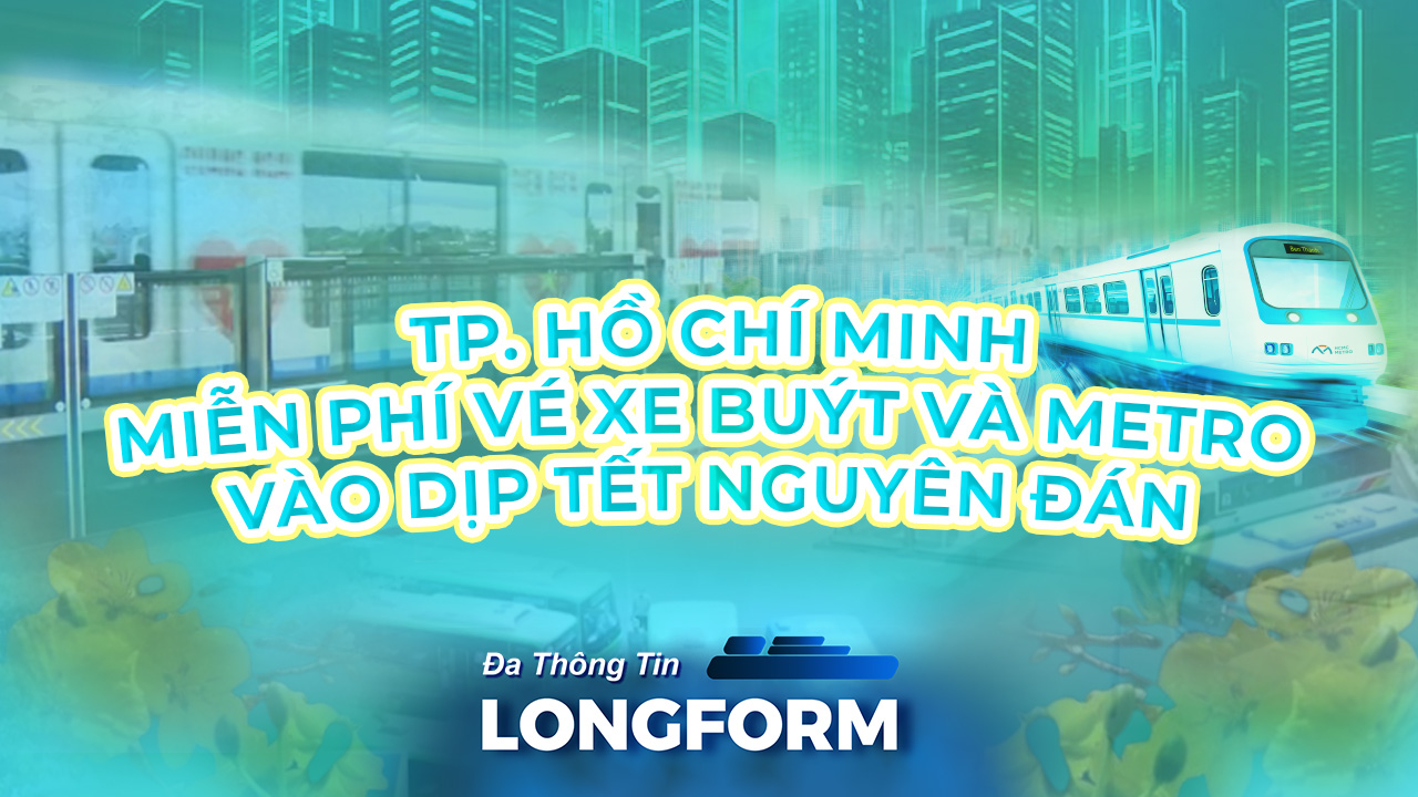 TP. Hồ Chí Minh miễn phí vé xe buýt và metro vào dịp Tết Nguyên đán