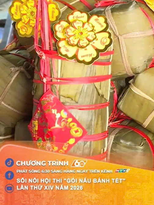 60 Giây ngày 11/2/2026 | Sôi nổi hội thi "Gói - Nấu bánh tét" lần thứ XIV năm 2026