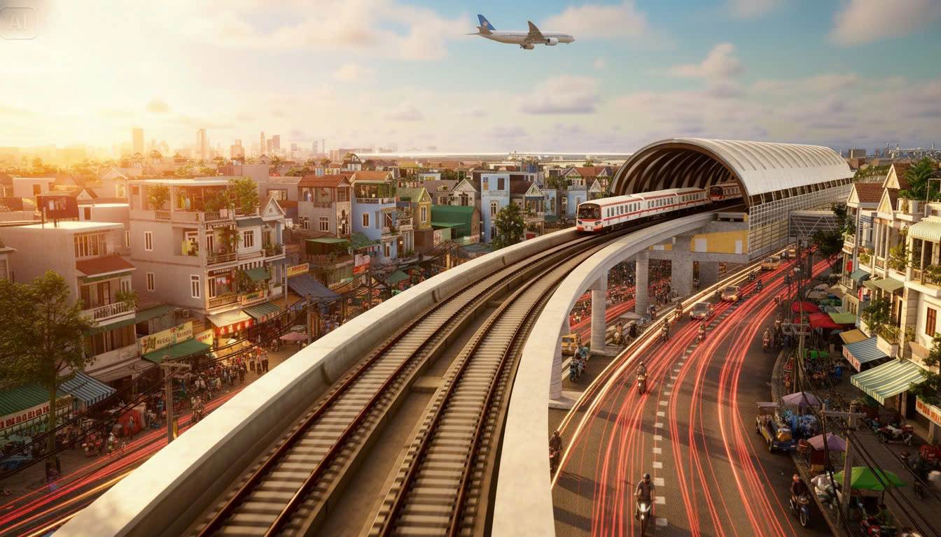 Đẩy nhanh vành đai, cao tốc, metro để đi sân bay Long Thành nhanh hơn - Ảnh 7.