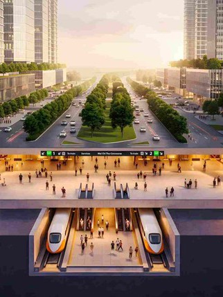 Đẩy nhanh vành đai, cao tốc, metro để đi sân bay Long Thành nhanh hơn