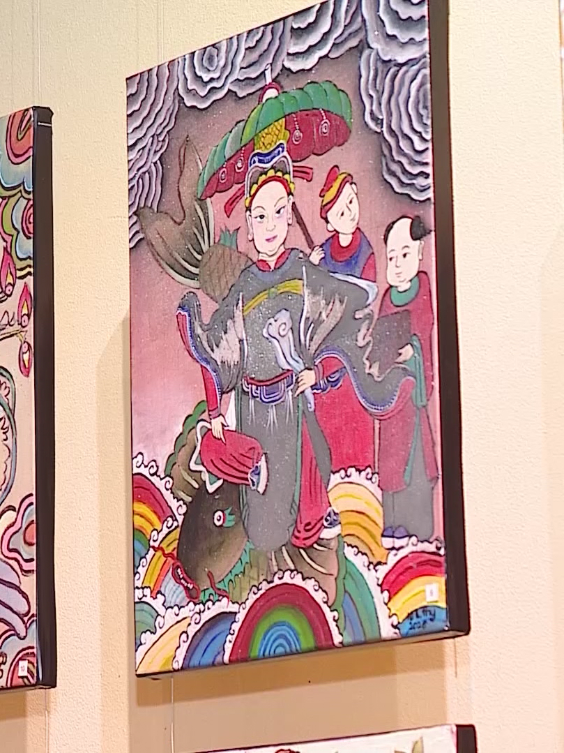 Triển lãm "Sắc màu truyền thống": Khi nghệ sĩ trẻ "đánh thức" giá trị truyền thống giữa phố cổ Hà Nội