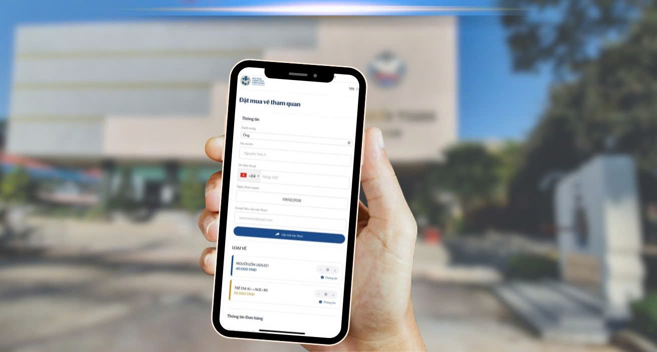 Bảo tàng đông khách nhất TP. Hồ Chí Minh cho đặt vé trước, không còn xếp hàng chờ đợi- Ảnh 1.