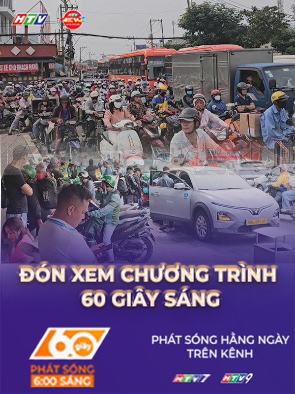 60 Giây ngày 12/2/2026 | Cửa ngõ phía Tây ùn ứ, cảnh sát giao thông dầm mưa điều tiết giao thông