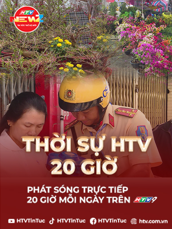 Thời sự HTV ngày 13/2/2026 | Sắc Xuân trên TP. Hồ Chí Minh