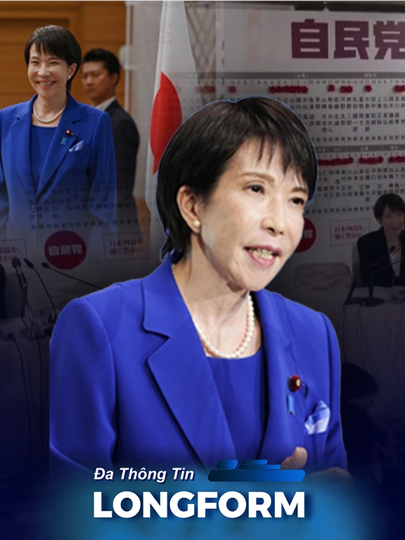 LONGFORM: Kỷ nguyên Takaichi Sanae - Nữ Thủ tướng đầu tiên và bước ngoặt lịch sử của Nhật Bản