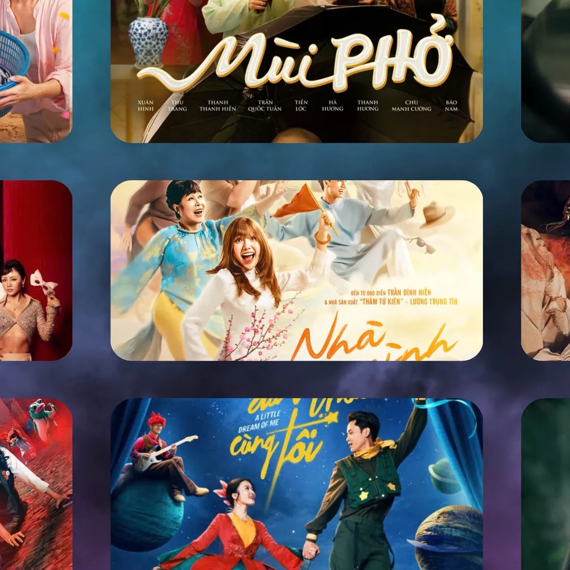 Mỹ Tâm, Trấn Thành, Uyển Ân, Nguyễn Hùng, Miu Lê,... phủ kín các dự án điện ảnh lớn 2026