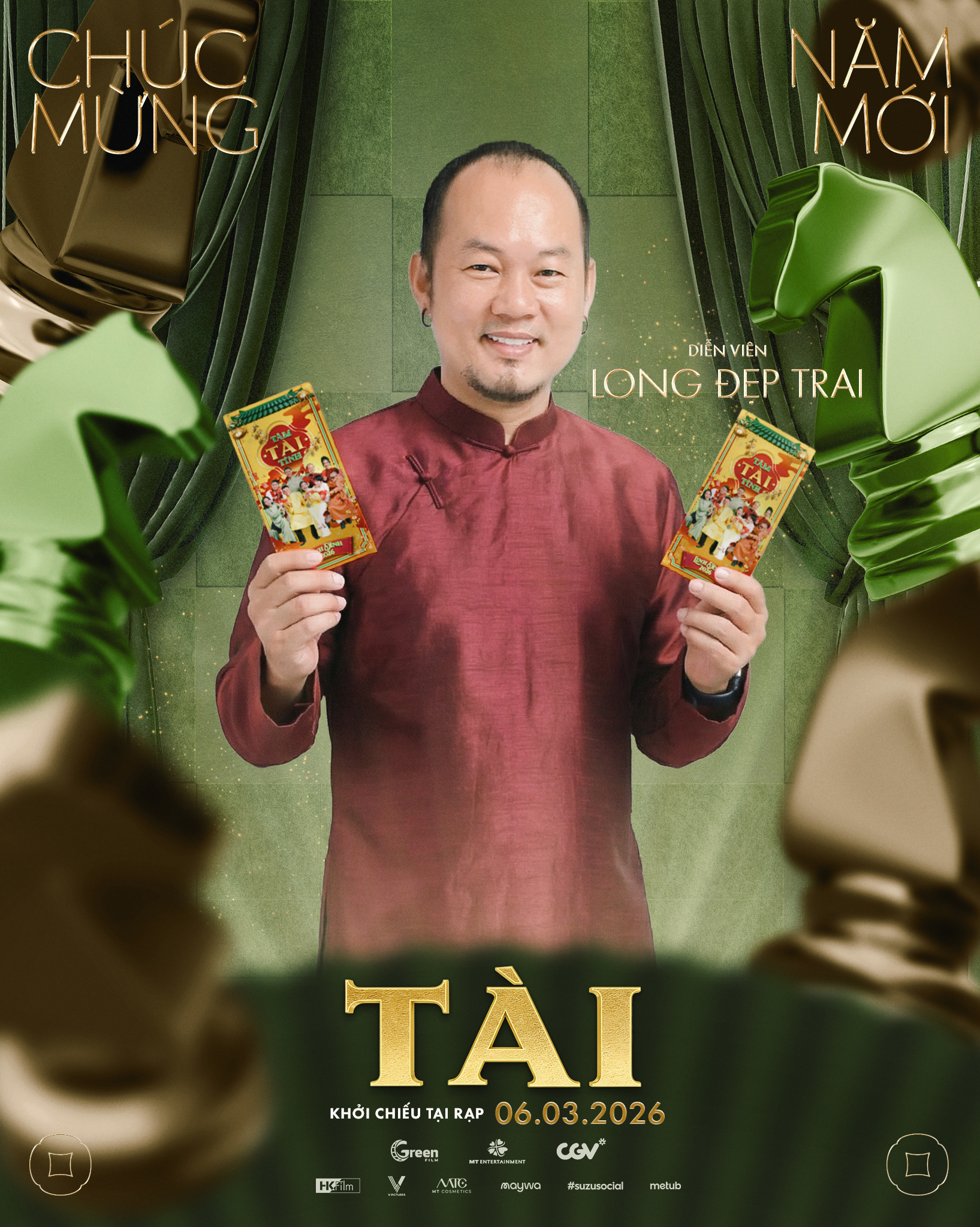 Mỹ Tâm, Mai Tài Phến cùng ê-kíp phim Tài diện áo dài rộn ràng chúc Tết - Ảnh 9.