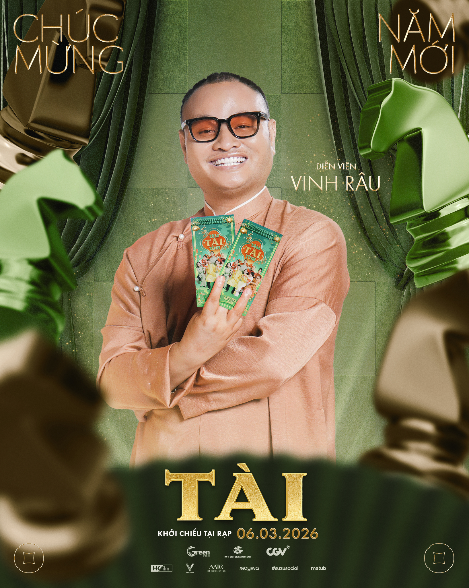 Mỹ Tâm, Mai Tài Phến cùng ê-kíp phim Tài diện áo dài rộn ràng chúc Tết - Ảnh 6.